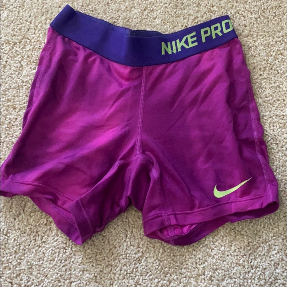 Purple Tye Dye Nike Pros